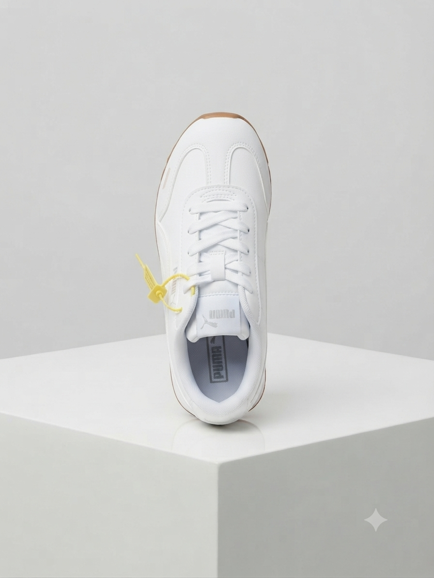 باسكيت أبيض كلاسيكي ( Puma) - الصورة 2