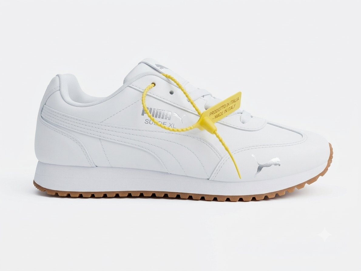 باسكيت أبيض كلاسيكي ( Puma) - الصورة 5